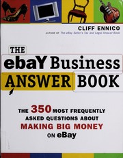 Front cover of The eBay business answer book by Clifford R. Ennico
