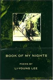Front cover of Book of My Nights by Li-Young Lee