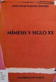Front cover of Mímesis y siglo XX by José David Pujante