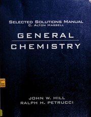 Cover of General Chemistry by Alton Hassell