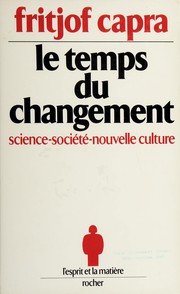 Front cover of Le temps du changement by Fritjof Capra
