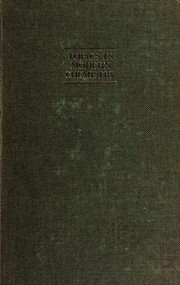 Front cover of Topics in modern chemistry by C. J. Mandleberg