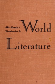 Cover of The Reader's companion to world literature by Lillian Herlands Hornstein