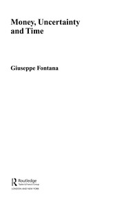 Front cover of Money, uncertainty and time by Giuseppe Fontana