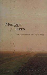 Front cover of Memory of trees by Gayla Marty