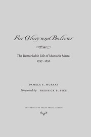 Front cover of For glory and Bolívar by Pamela S. Murray