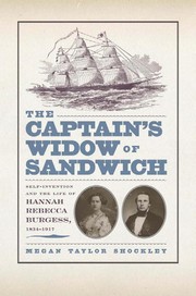 Front cover of The captain's widow of Sandwich by Unknown