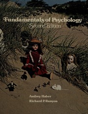 Front cover of Fundamentals of psychology by Audrey Haber