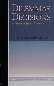 Cover of Dilemmas and decisions by Sean O'Connell