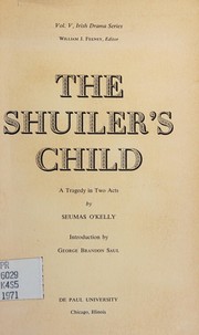 Cover of The shuiler's child by Seumas O'Kelly