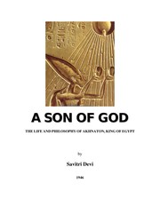 Front cover of Son of the Sun by Savitri Devi