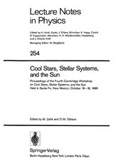 Front cover of Cool Stars, Stellar Systems, and the Sun by Michael Zeilik