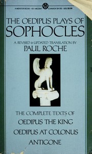 Cover of The Oedipus Plays by Sophocles