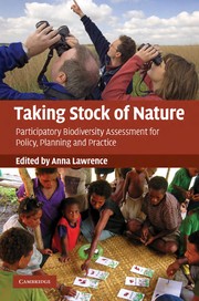 Front cover of Taking Stock of Nature by Anna Lawrence