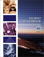 Cover of Student Lab Notebook by Hayden-McNeil