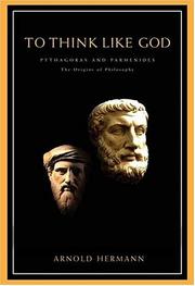 Cover of To Think Like God by Arnold Hermann
