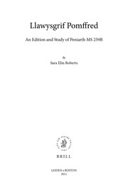 Cover of Llawysgrif pomffred by Sara Elin Roberts