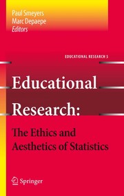 Cover of Educational research by Paul Smeyers