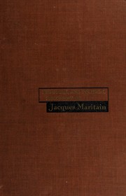 Front cover of The social and political philosophy of Jacques Maritain by Jacques Maritain
