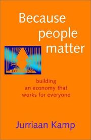 Cover of Because people matter by Jurriaan Kamp