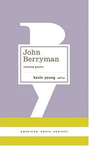 Cover of Selected poems by John Berryman