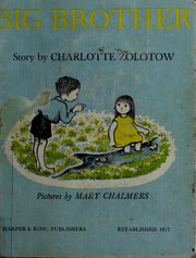 Front cover of Big Brother by Charlotte Zolotow