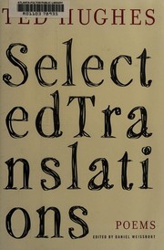 Front cover of Selected translations by Ted Hughes