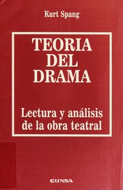 Front cover of Teoría del drama by Kurt Spang