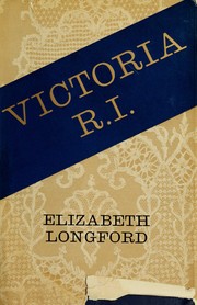 Cover of Victoria R.I by Elizabeth Harman Pakenham Countess of Longford