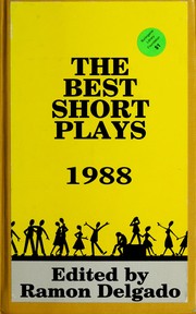 Cover of The Best short plays, 1988 by Unknown