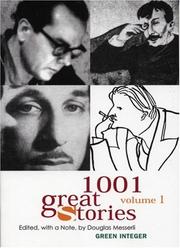 Front cover of 1001 Great Stories by Douglas Messerli
