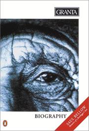 Cover of Granta-Biography-41 by Bill Buford