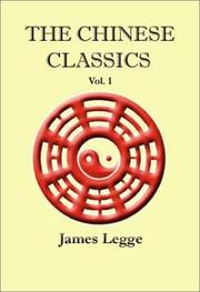 Cover of The Chinese classics by James Legge
