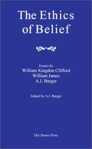 Cover of The Ethics of Belief by A. J. Burger