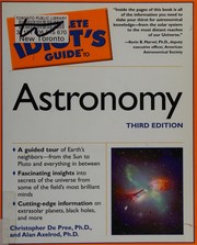 Cover of The complete idiot's guide to astronomy by Christopher Gordon De Pree