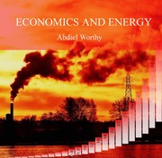 Front cover of Economics and Energy by Abdiel Worthy