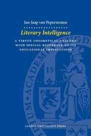 Cover of Literary intelligence by Jan-Jaap van Peperstraten