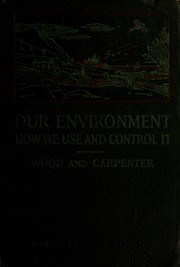 Front cover of Our environment by George C. Wood