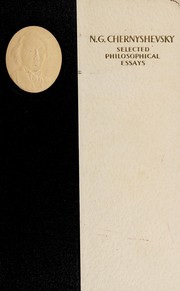 Cover of Selected philosophical essays by Nikolay Gavrilovich Chernyshevsky