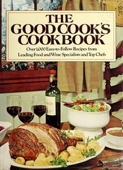 Cover of Good Cooks Cookbook by Unknown