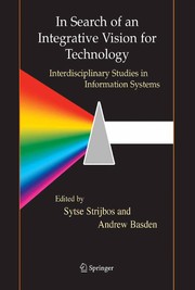 Front cover of In Search of an Integrative Vision for Technology by S. Strijbos