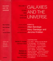 Front cover of Galaxies and the universe by Allan Sandage