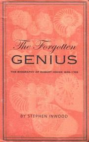 Cover of The Forgotten Genius by Stephen Inwood