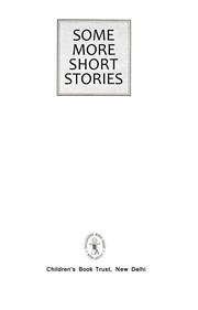 Cover of Some more short stories by Unknown