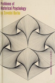 Front cover of Problems of historical psychology by Zevedei Barbu