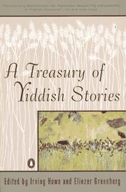 Front cover of A Treasury of Yiddish stories by Irving Howe