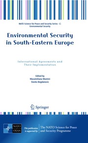 Front cover of Environmental Security in South-Eastern Europe by Massimiliano Montini