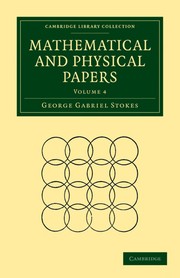Cover of Mathematical and physical papers by George Gabriel Stokes