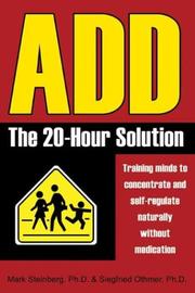 Cover of ADD by Steinberg, Mark