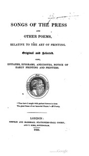 Front cover of The Song of songs and other poems by S. Fowler Wright